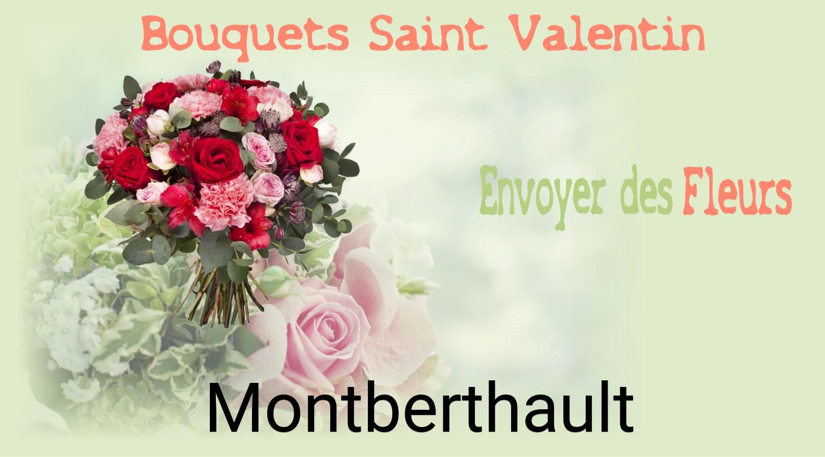 Roses de Saint-Valentin livrées à Montberthault